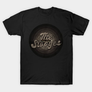 Stooges First Name Retro Tape Pattern Vintage Styles T-Shirt